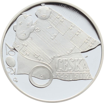 Tschechische Republik 200 Korun 2006 - 	100. Geburtstag von Jaroslav Ježek